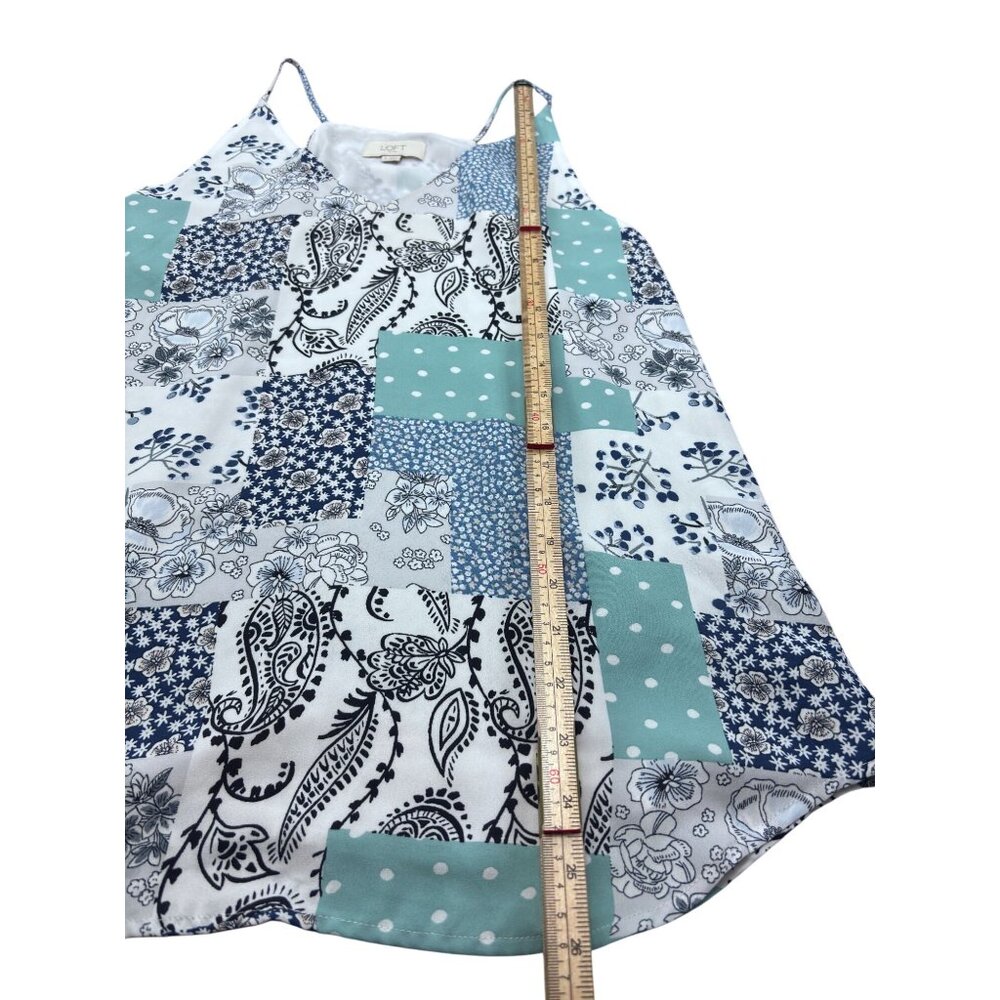 Loft Outlet Womens Sleeveless Patchwork Tank Top … - image 7